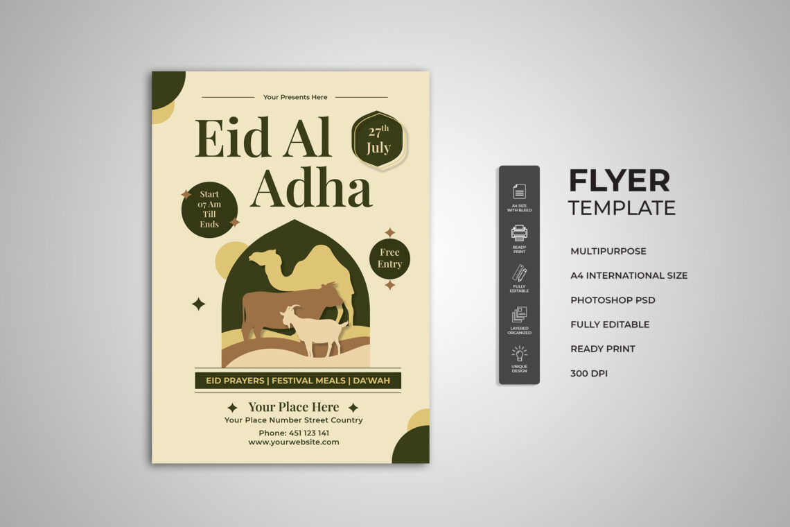 Eid al-Adha Festival Flyer