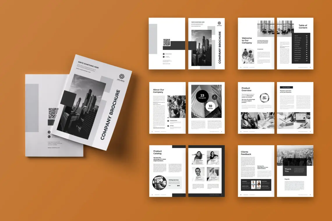 Advance Company Business Brochure