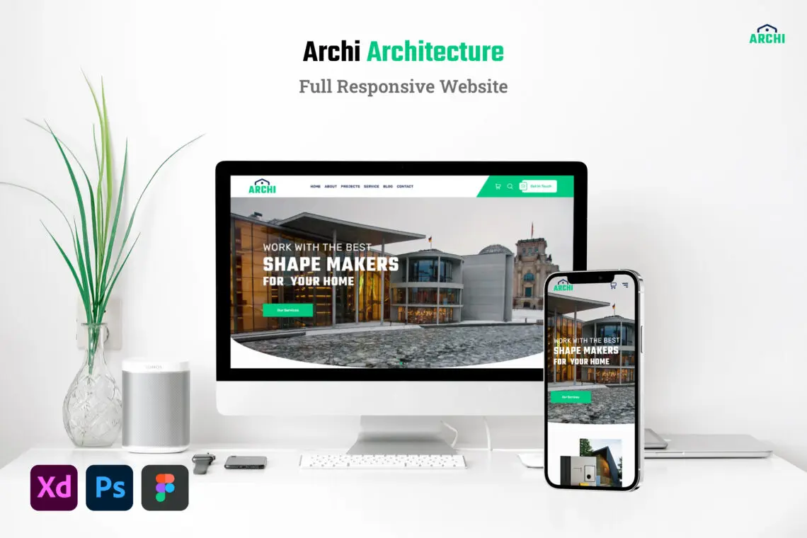Architecture Web Landing Page