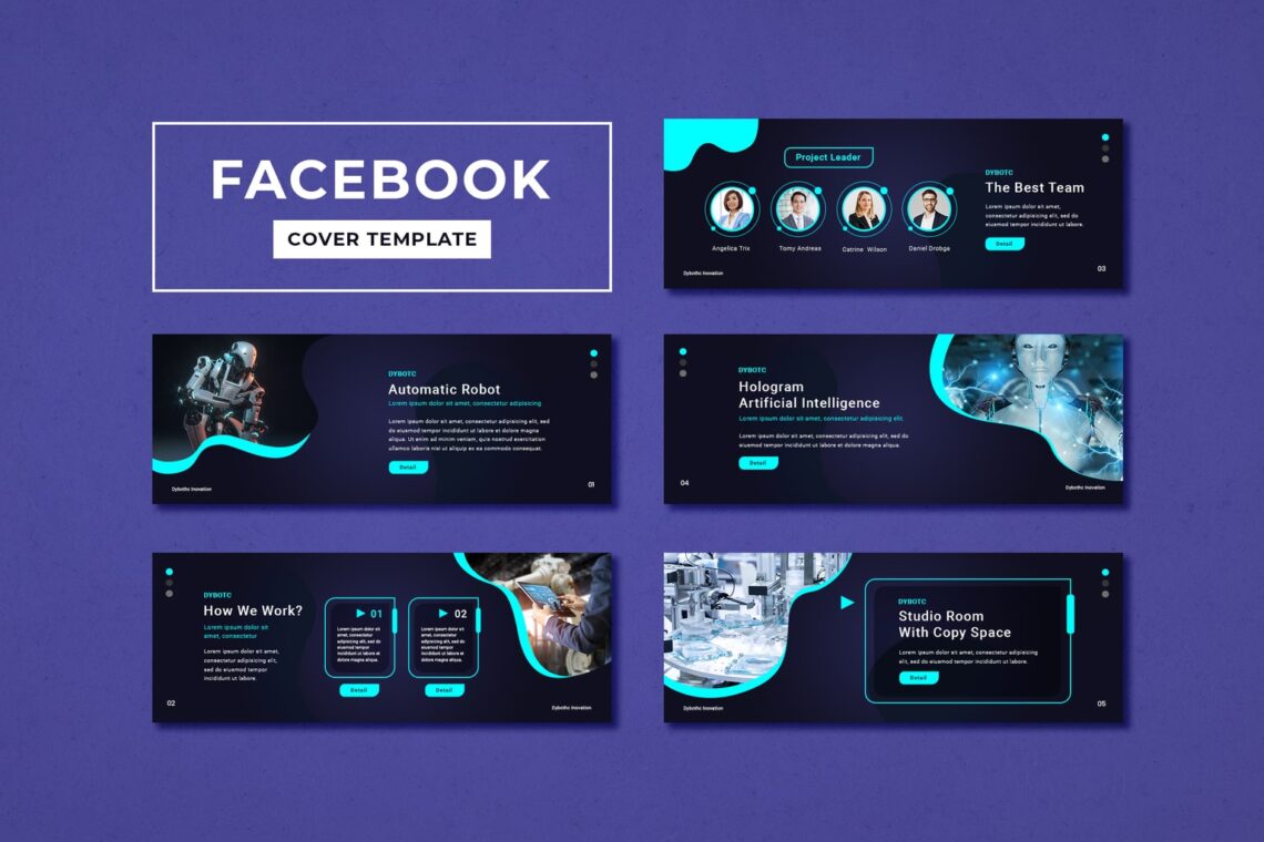 Artificial Intelligence Studio Facebook Cover