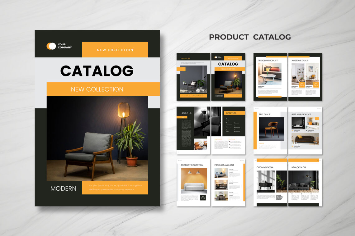 Black Modern Sofa Product Catalog