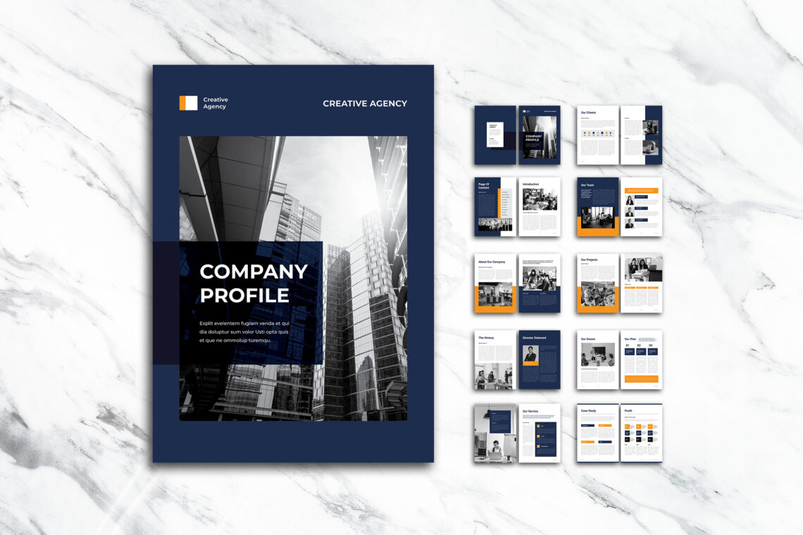 Blue Orange Modern Company Profile