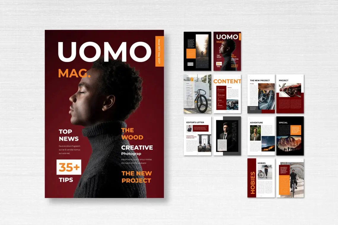 Creative Photography Magazine Template