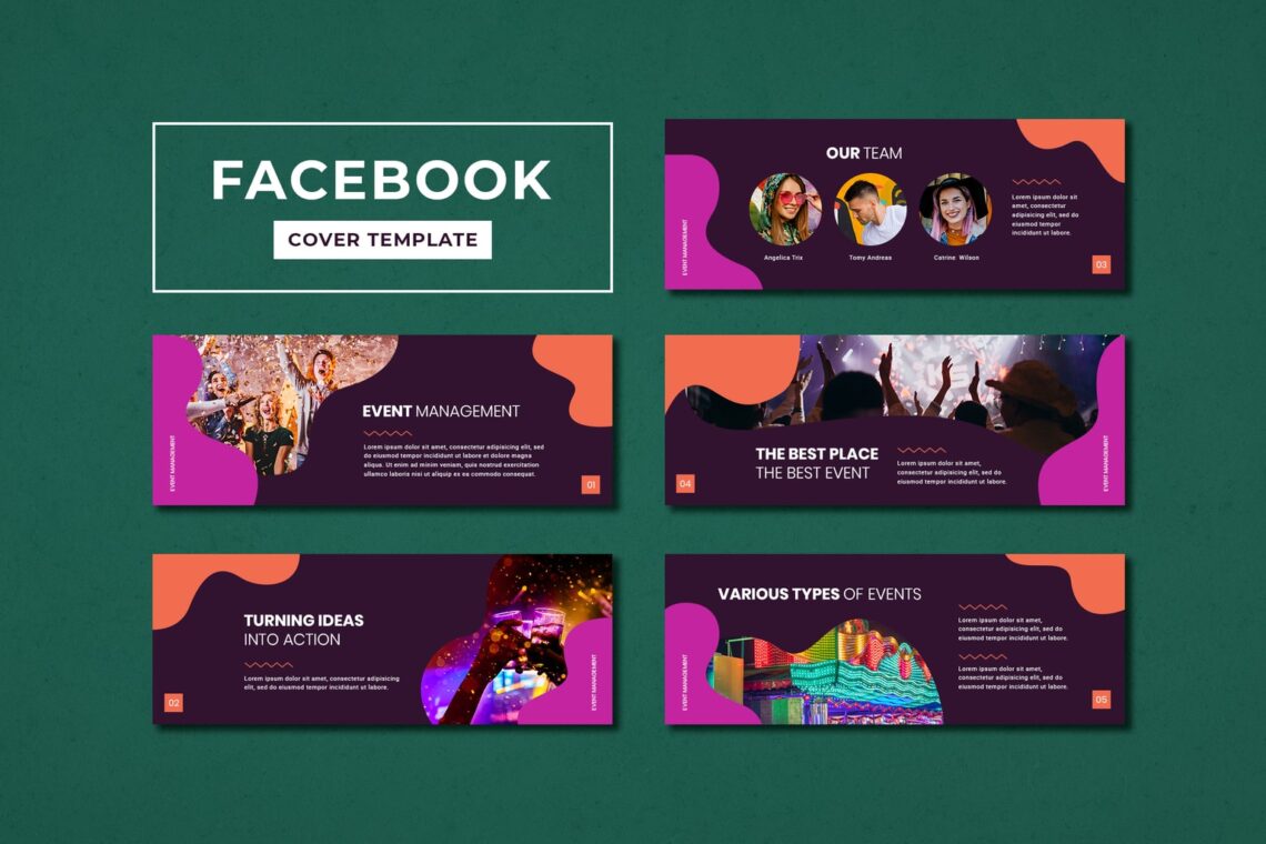 Event Management Facebook Cover