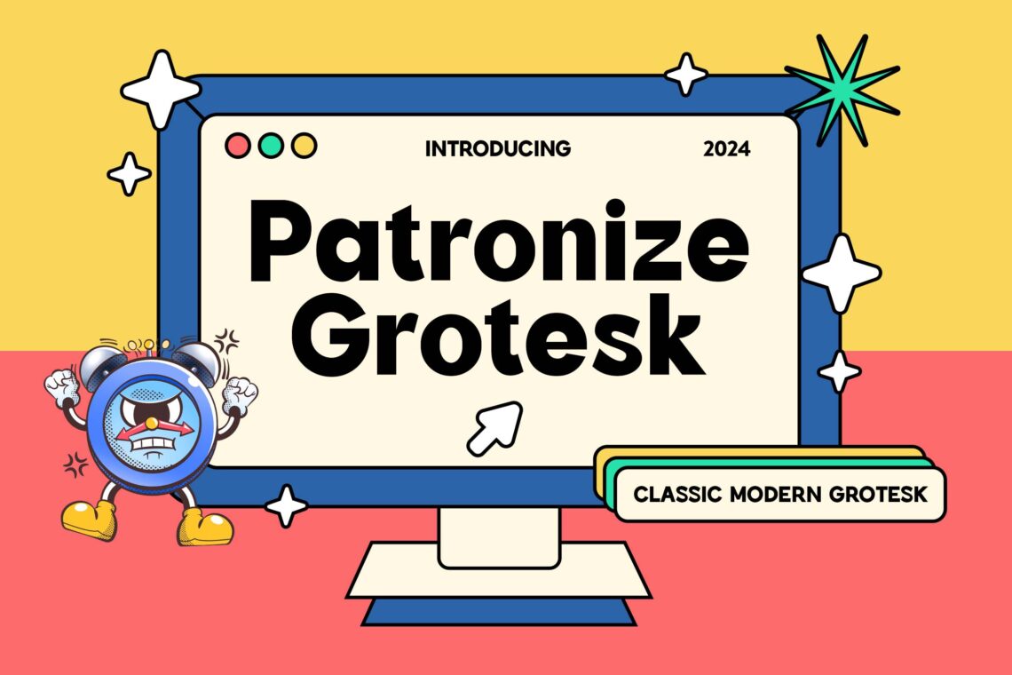 Patronize Classic Modern Grotesk Font