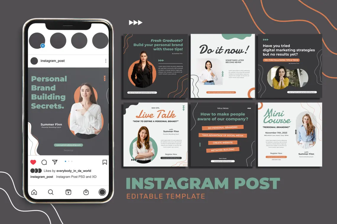 Personal Template Instagram Post