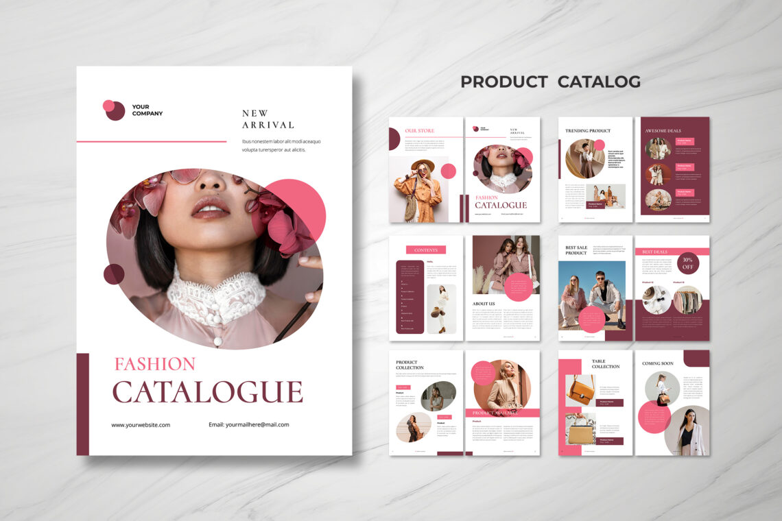 Pink Fashion Product Catalog