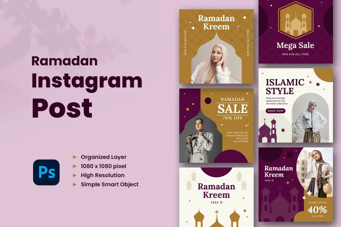 Ramadhan Sale Promo Instagram Post