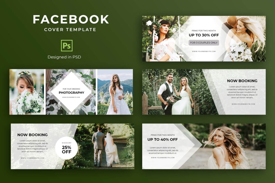 Wedding Photography Facebook Cover