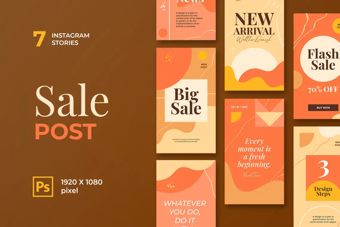 Big Fashion Sale Instagram Stories