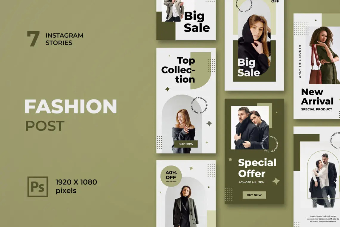 Creative Fashion Instagram Stories