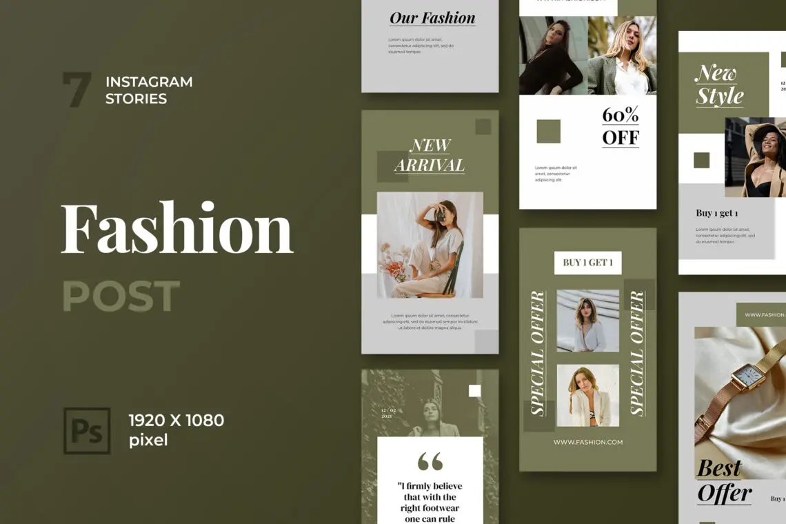 Fashion Special Instagram Stories