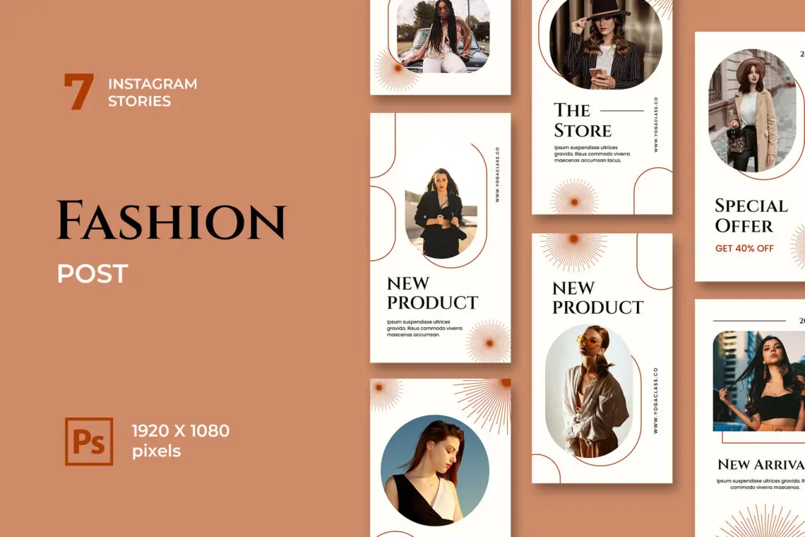 Fashion Store Instagram Stories