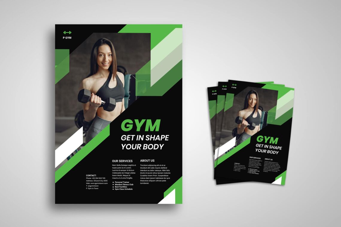 Flyer Template – Gym Place Service