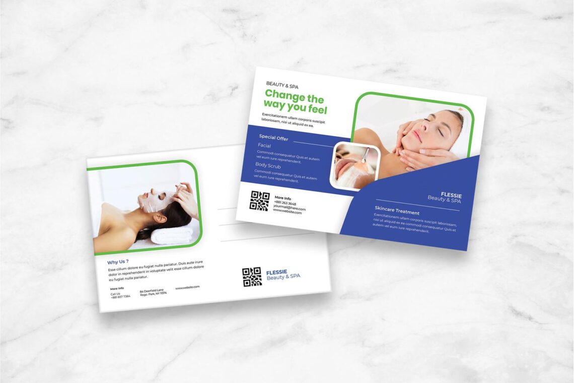 Postcard – Beauty Spa Treatment