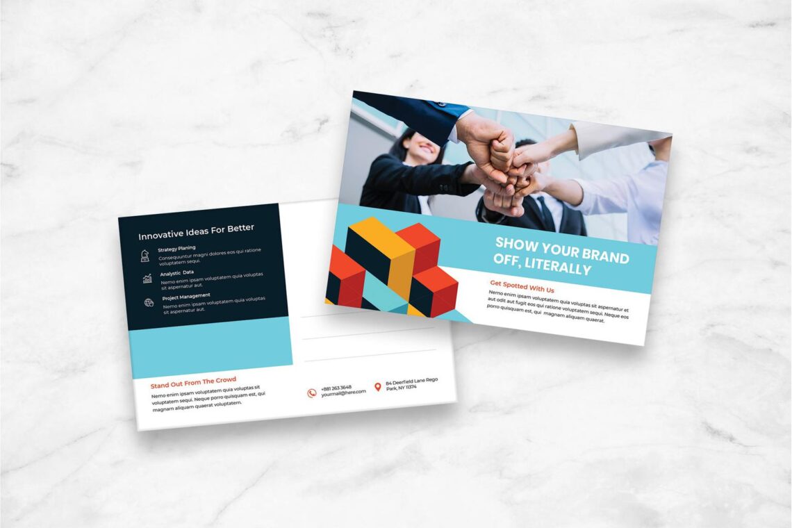 Postcard – Brand Project Management