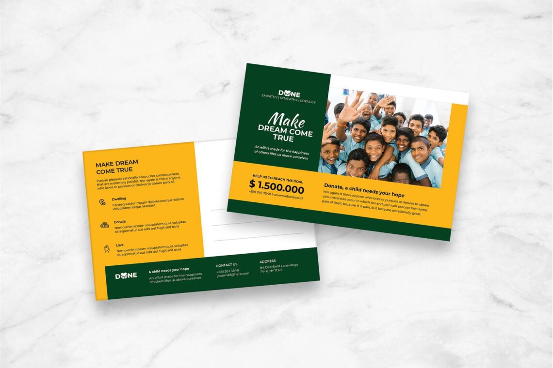 Postcard – Collect Social Donations