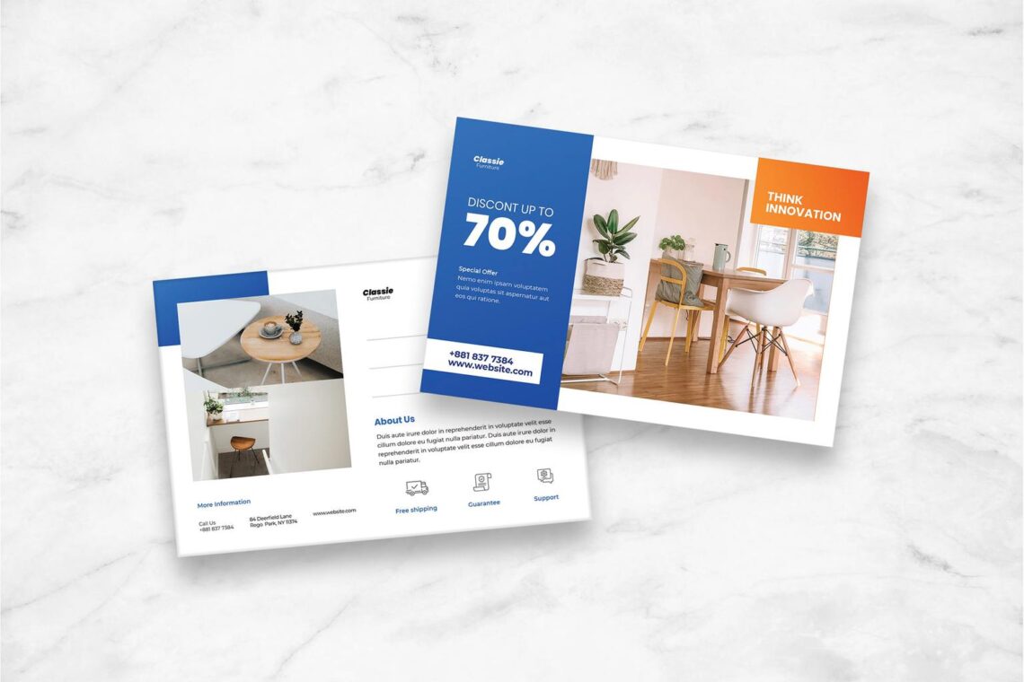 Postcard – Minimalist Property Style