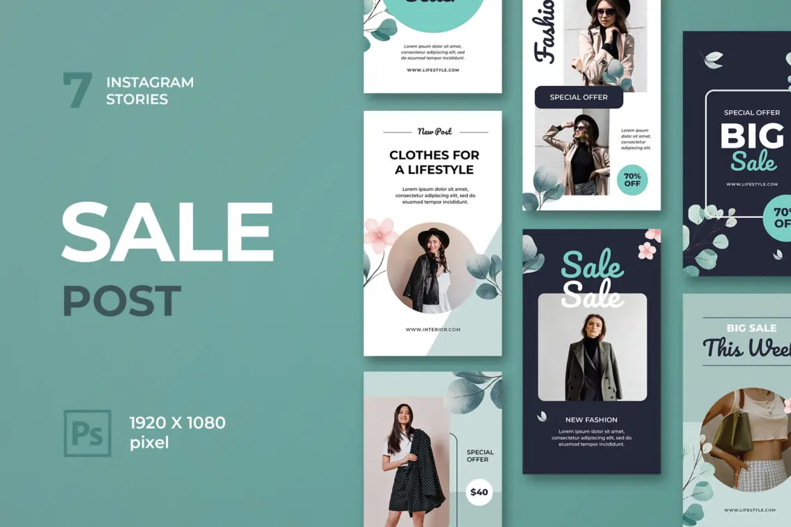 Weekend Fashion Sale Instagram Stories