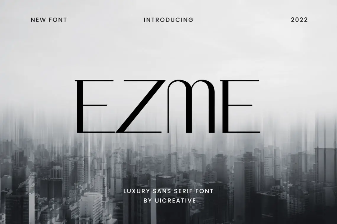 Ezme Luxury Sans Serif Font