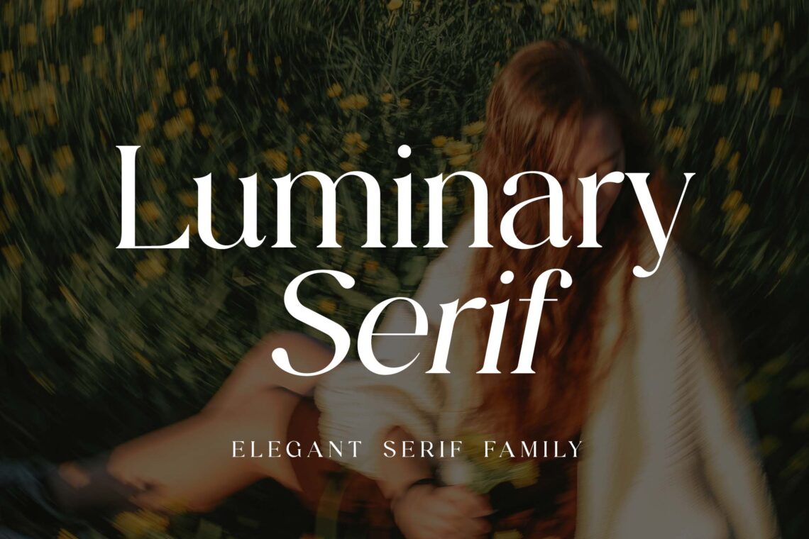 Luminary Serif Elegant Serif Family Font