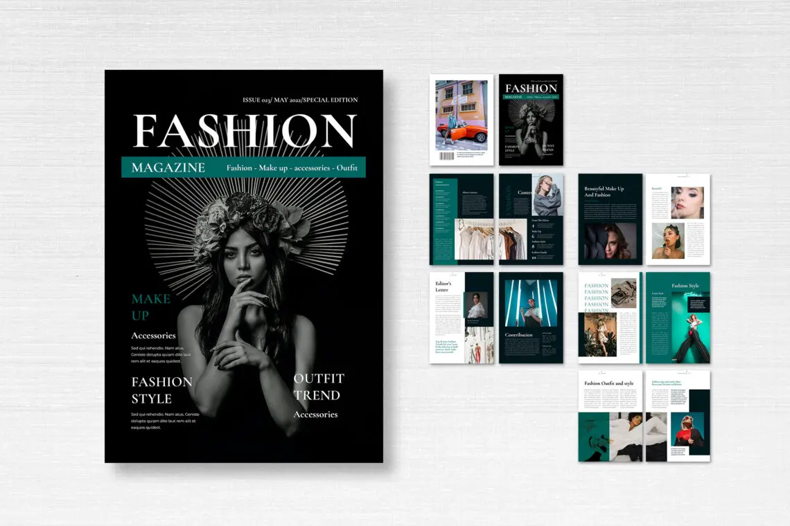 Magazine Template – Fashion Style