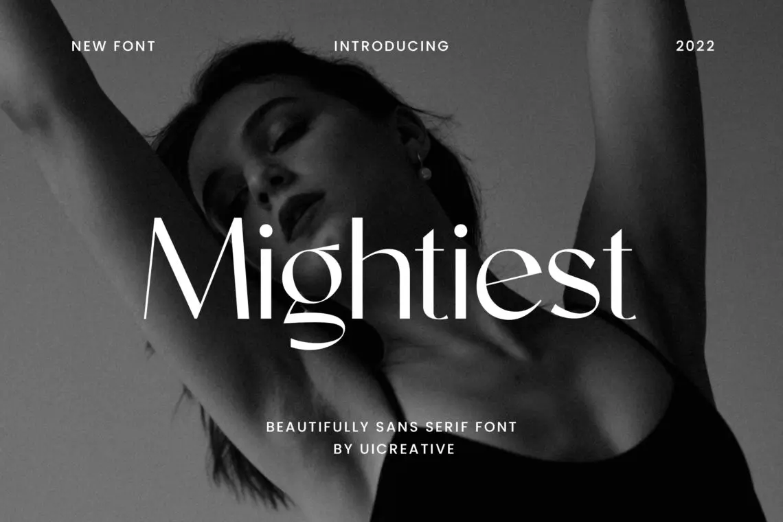 Mightiest Sans Serif Font