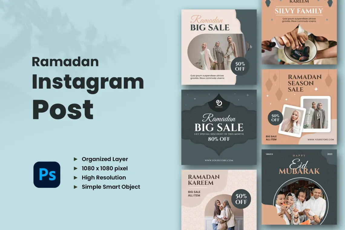 Ramadhan Big Sale Instagram Post