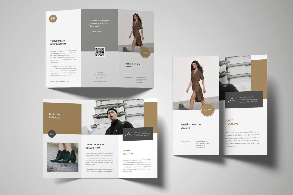 Trifold Brochure – Fashion Product