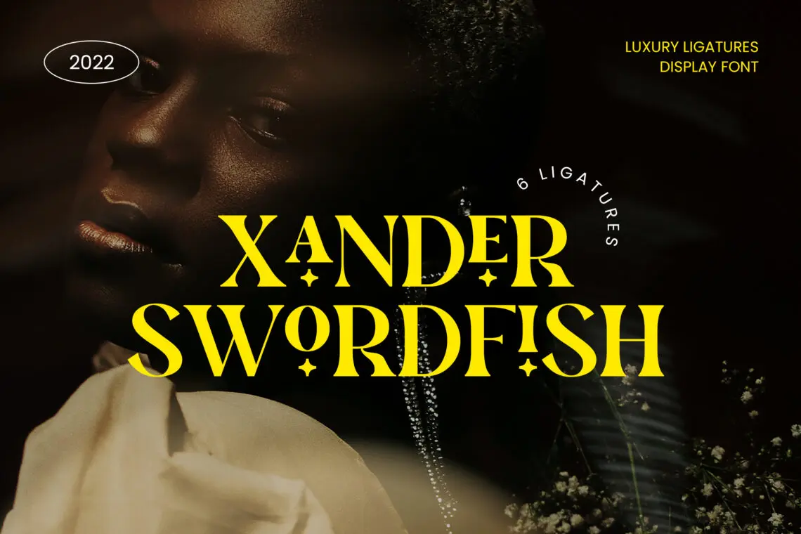 Xander Swordfish Luxury Ligature Serif Display