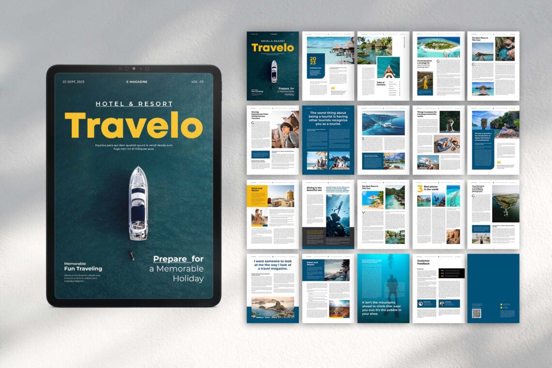 Traveling Ebook Template