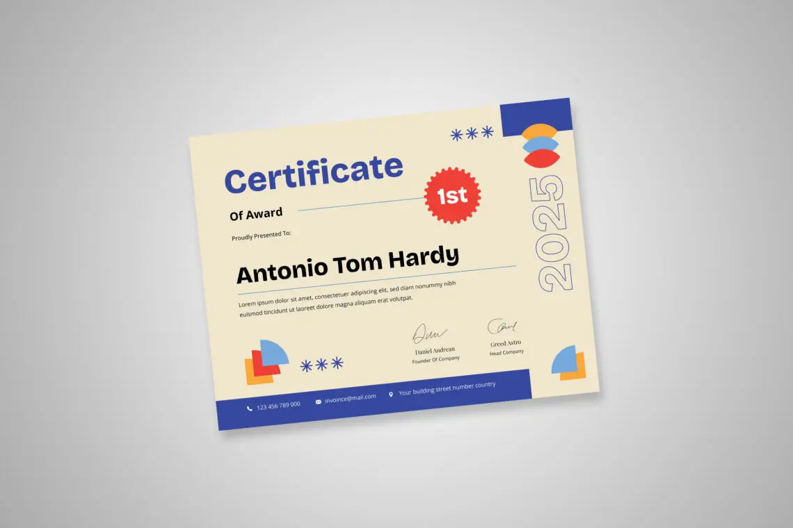 Preview Certificate B 3jpg