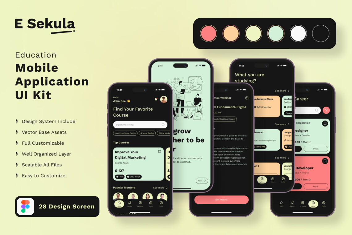 Preview Image Ui Kit Mobile App Education 005 1