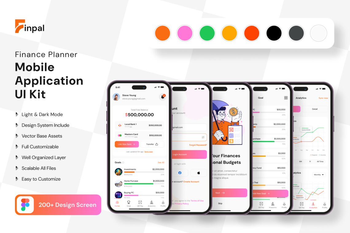 Preview Image Ui Kit Mobile App Finance Planner 018