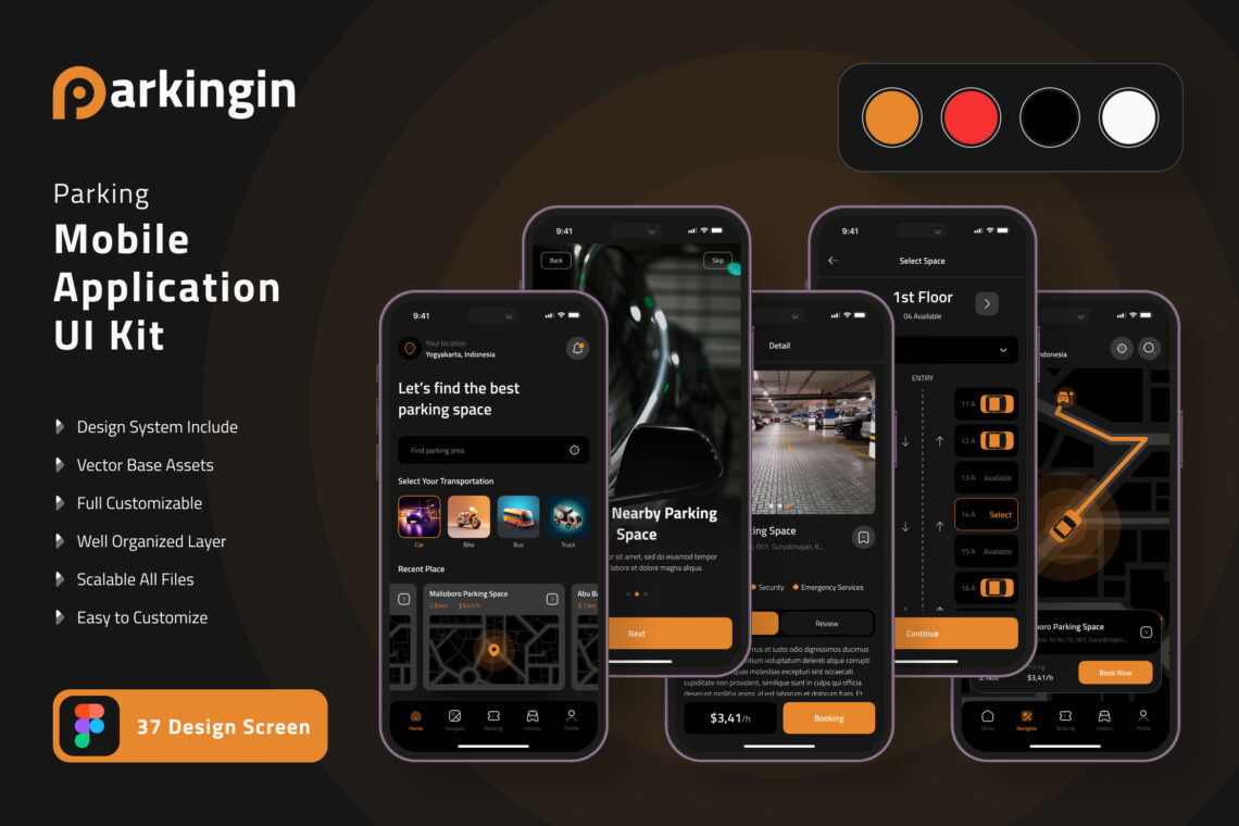 Preview Image Ui Kit Mobile App Parking 009 1