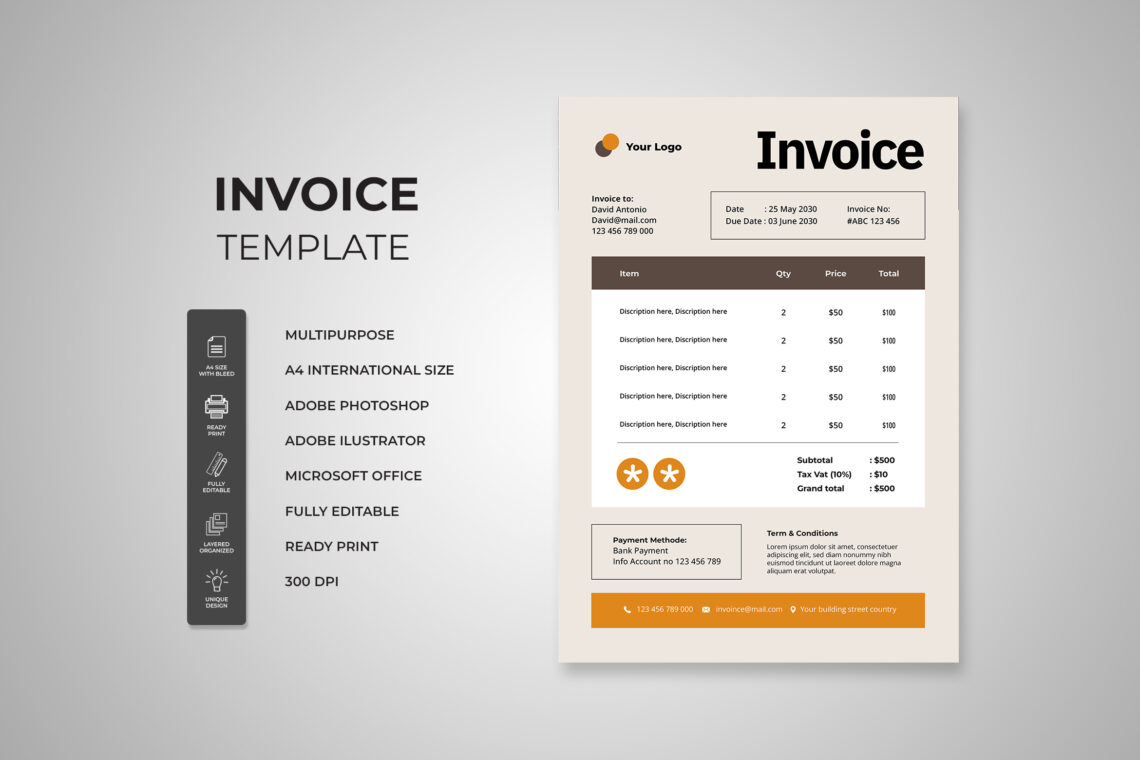Preview Invoice 8