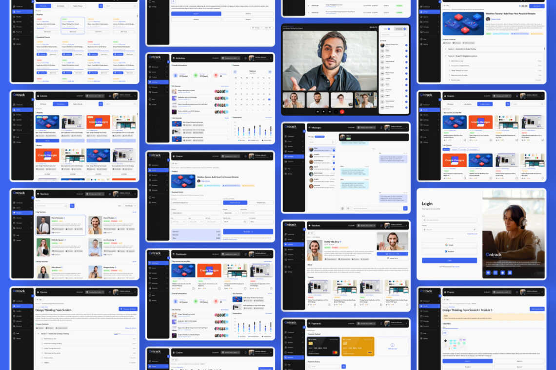 Supporting Preview Image Ui Kit Website Lms 001 3
