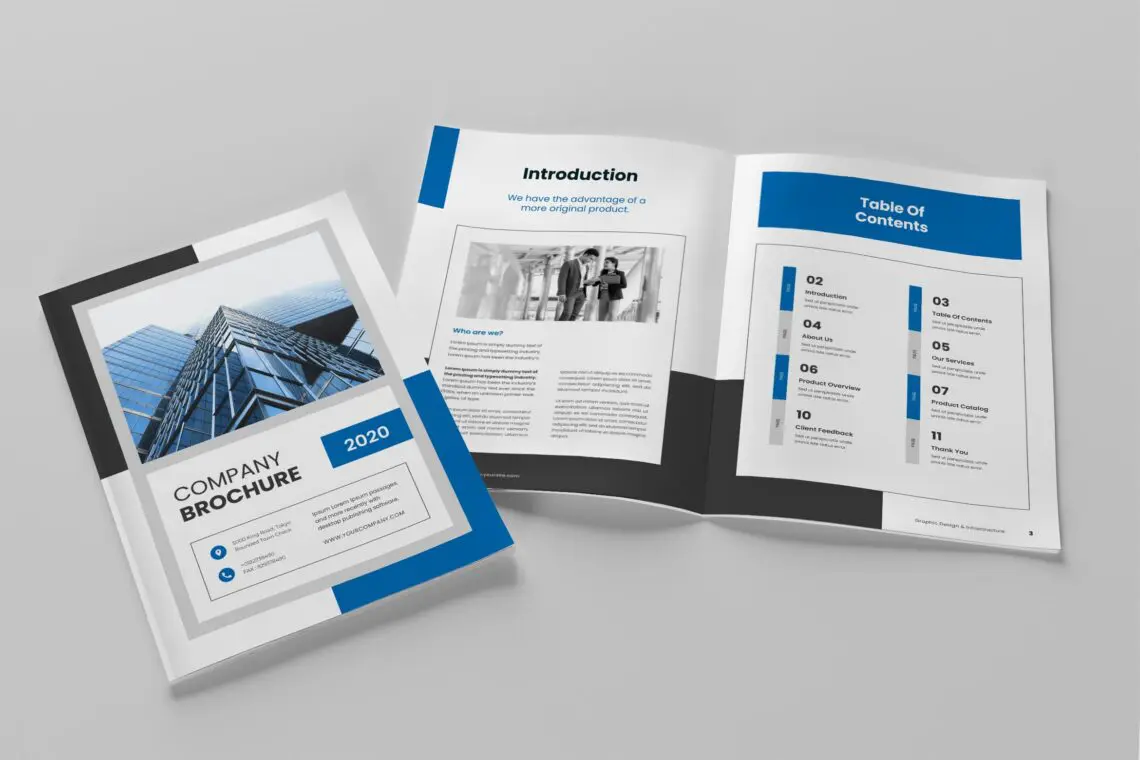 Brochure Company Brochure 3 16jpg