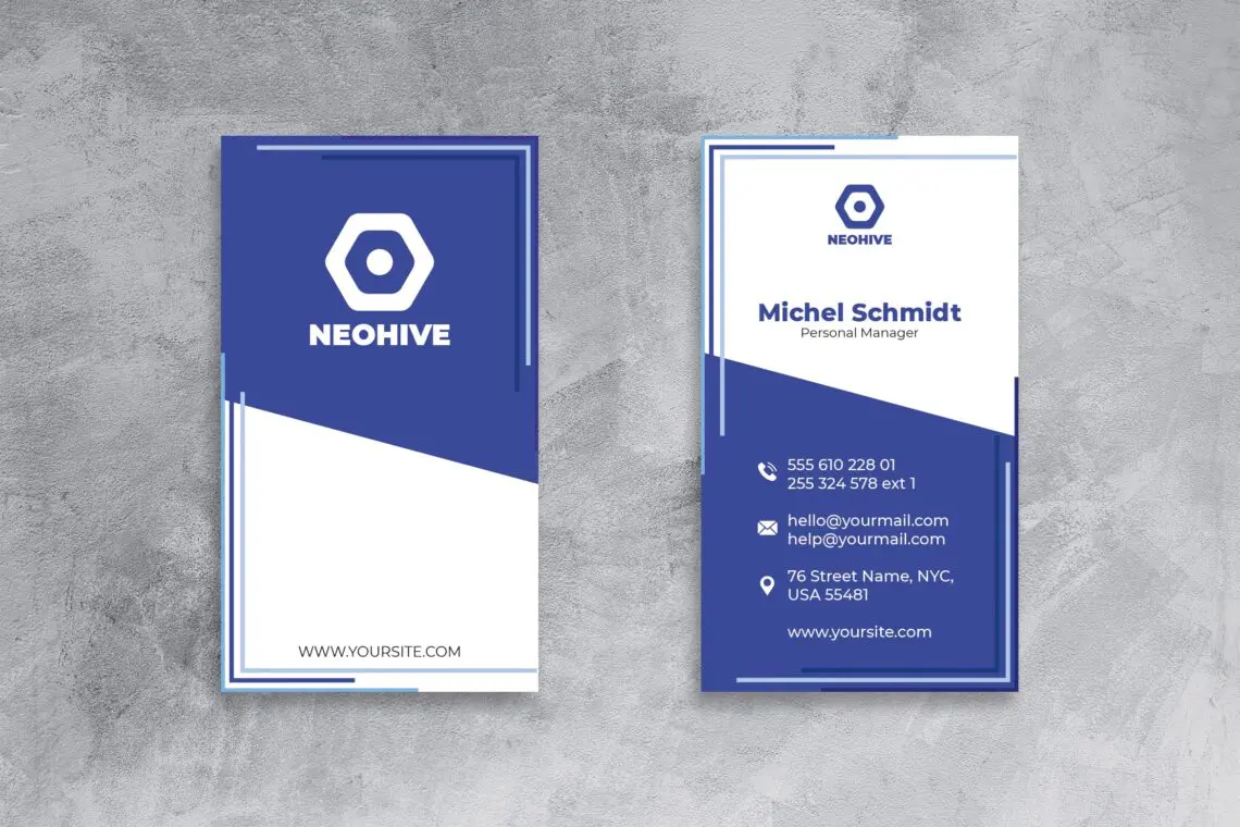 Business Card Personal Manager Identityjpg