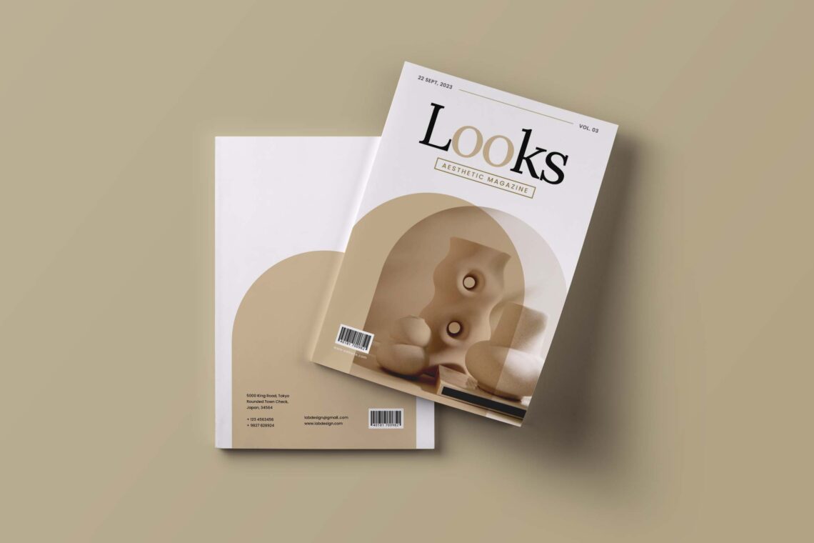 Cake Homemade Magazine Template 1