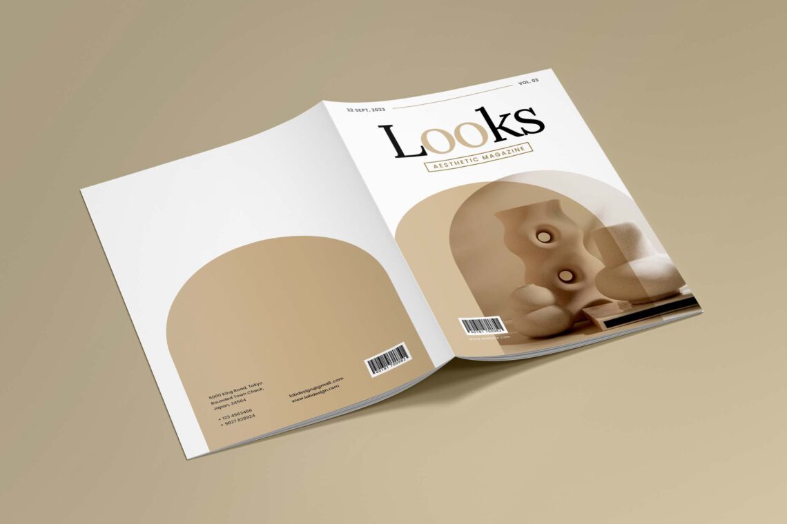 Cake Homemade Magazine Template 2
