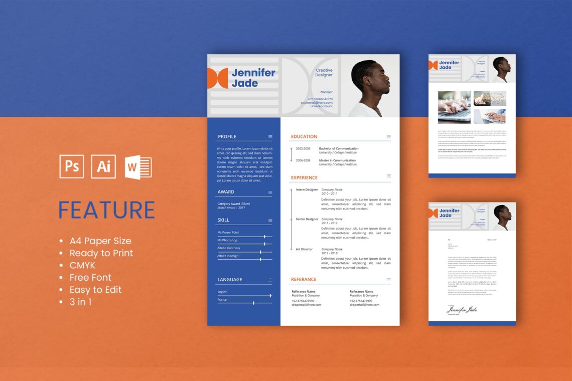 Cv Resume Creative Designer Profile