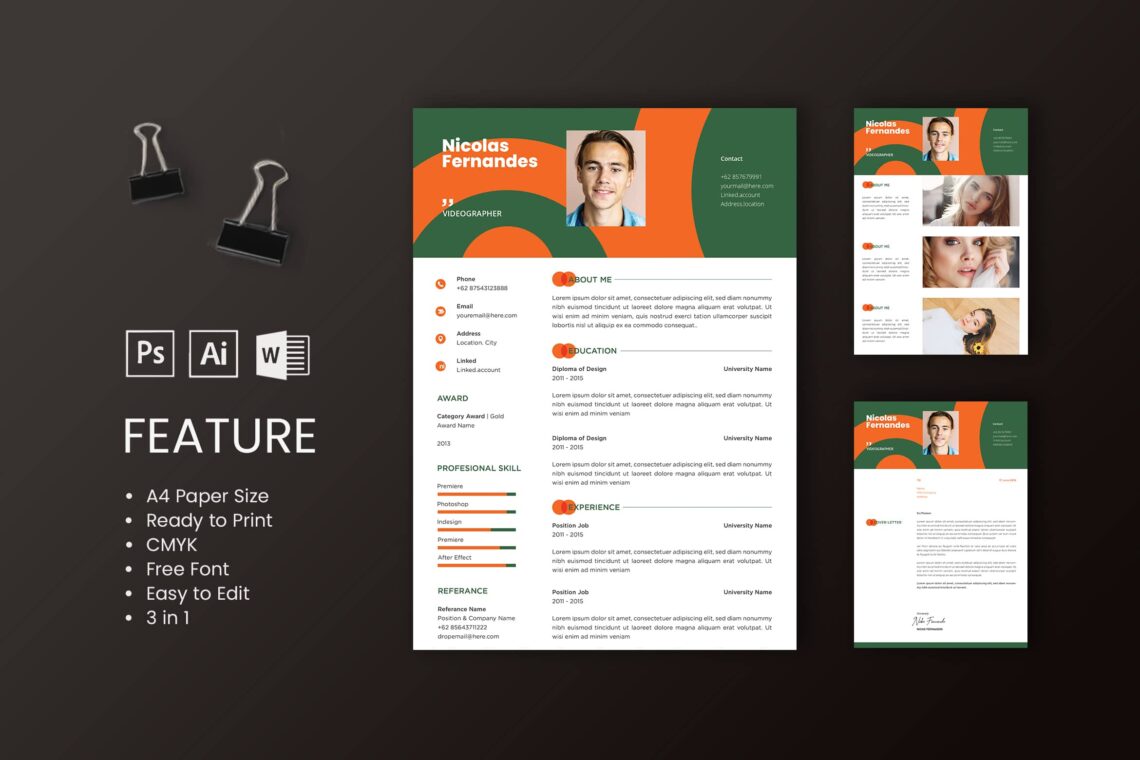 Cv Resume Videographer Profile 4