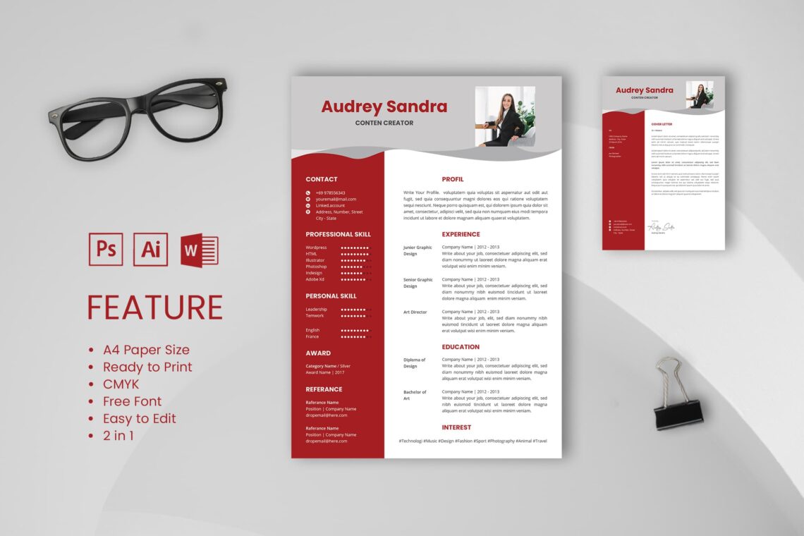Cv Resume  Content Creator Profile 2