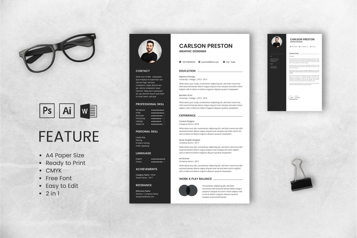 Cv Resume  Graphic Designer Profile 10