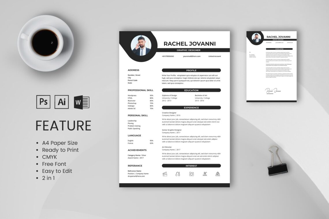 Cv Resume  Graphic Designer Profile 11