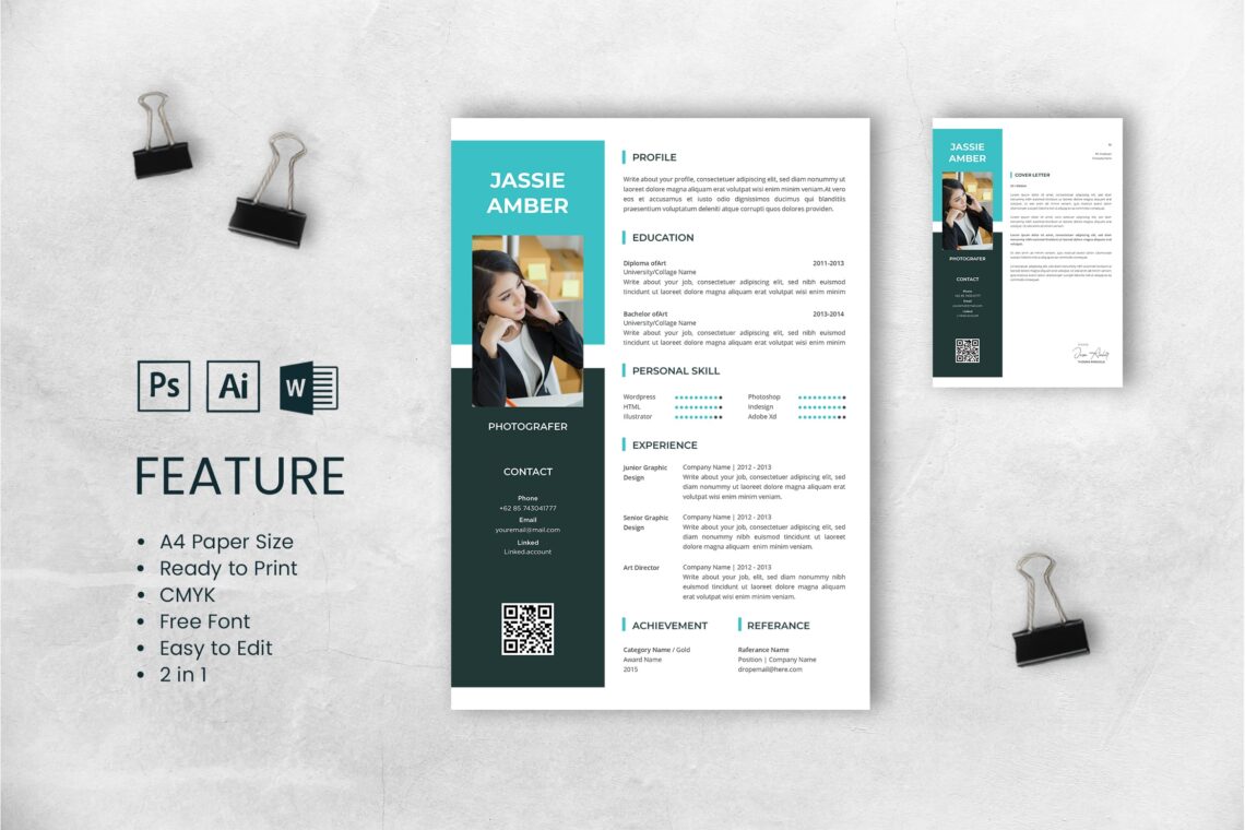 Cv Resume  Photographer Profile 8