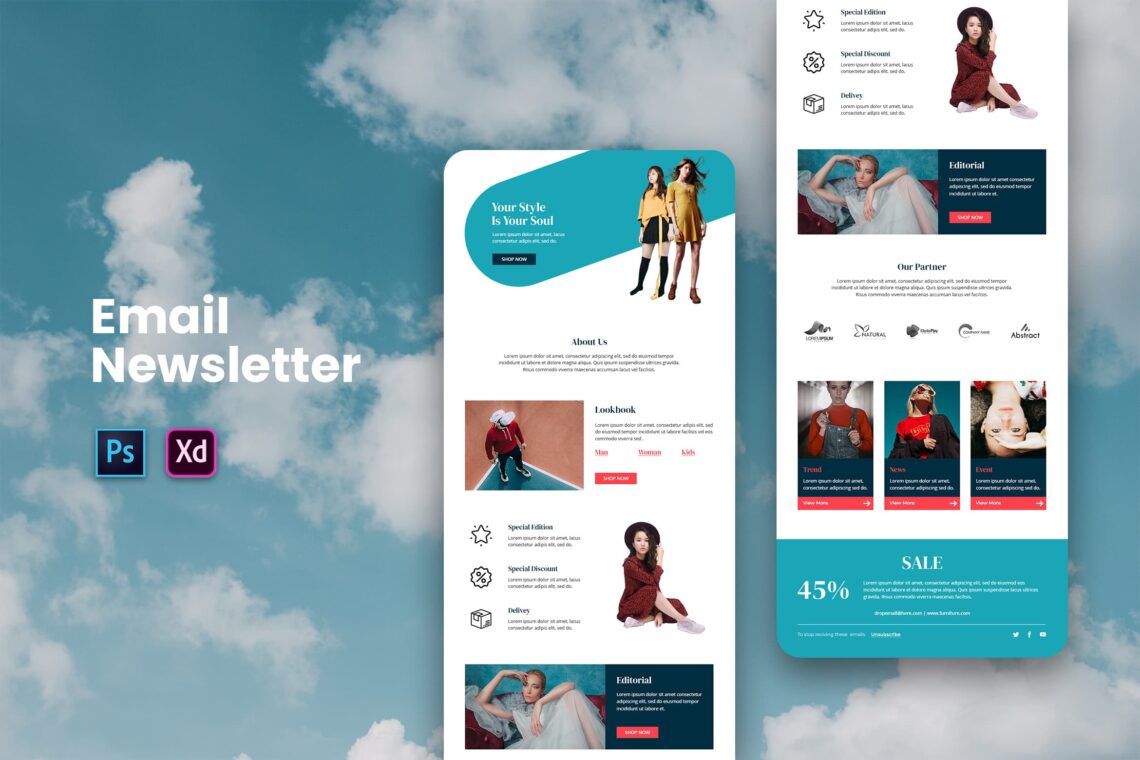 Fashion Sale Email Newsletter