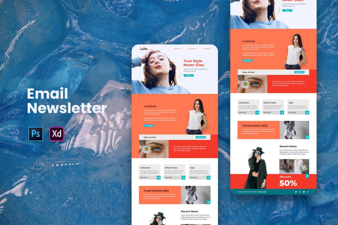 Fashion Trendy Email Newsletter