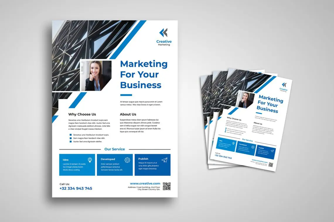 Flyer Template Advertisement Strategiesjpg
